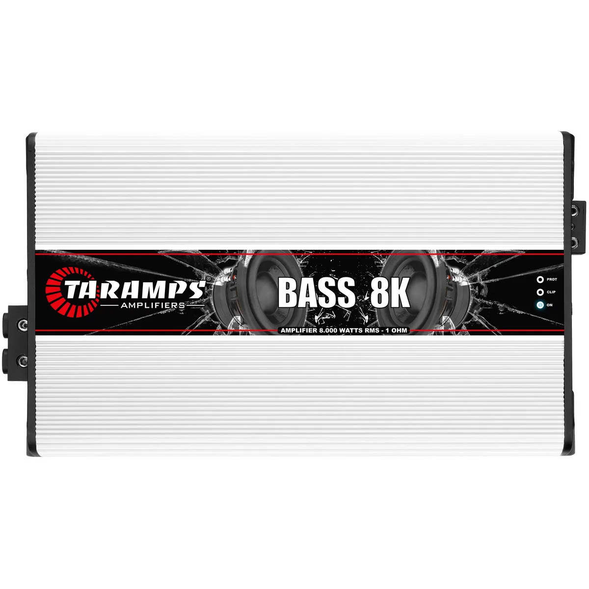 Convex Audiophile Car Amplifier Silver Channel OEM Taramps Bass 8k 8000 Watts Rms 1 Channel Car Audio Amplifier