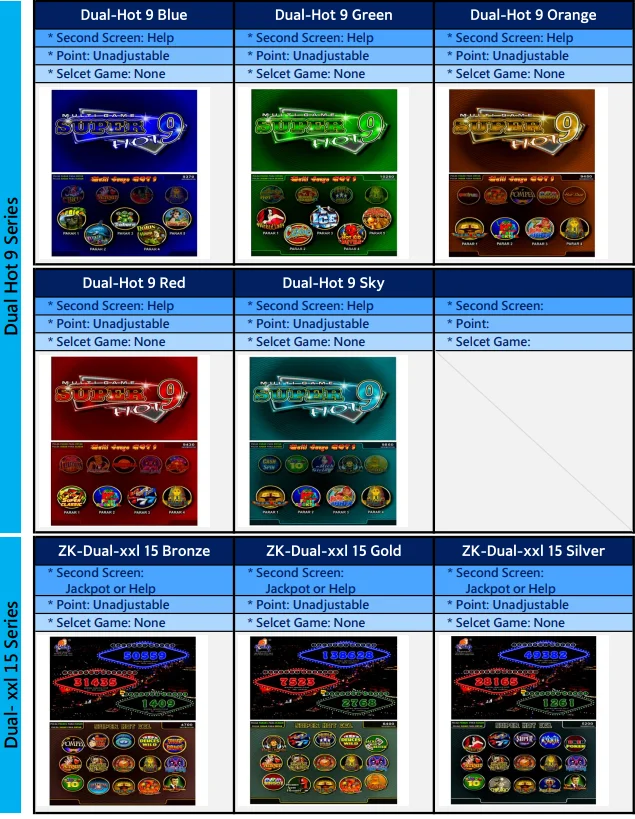 50 in 1/17 in 1/22 in 1  Good Games PCB Skill Games Popular Game Boards