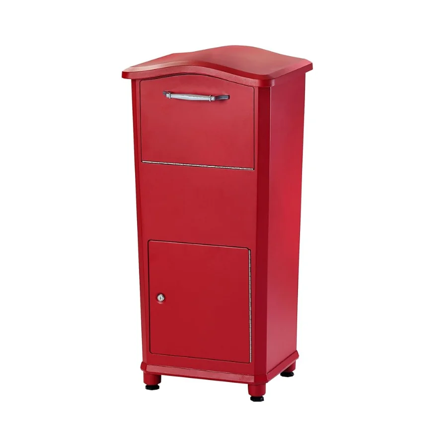 Wholesale Standard 2-Room Galvanized Steel Mailbox Large Outdoor Wall Hanging Decoration Outdoor Furniture Fence Post OEM ODM