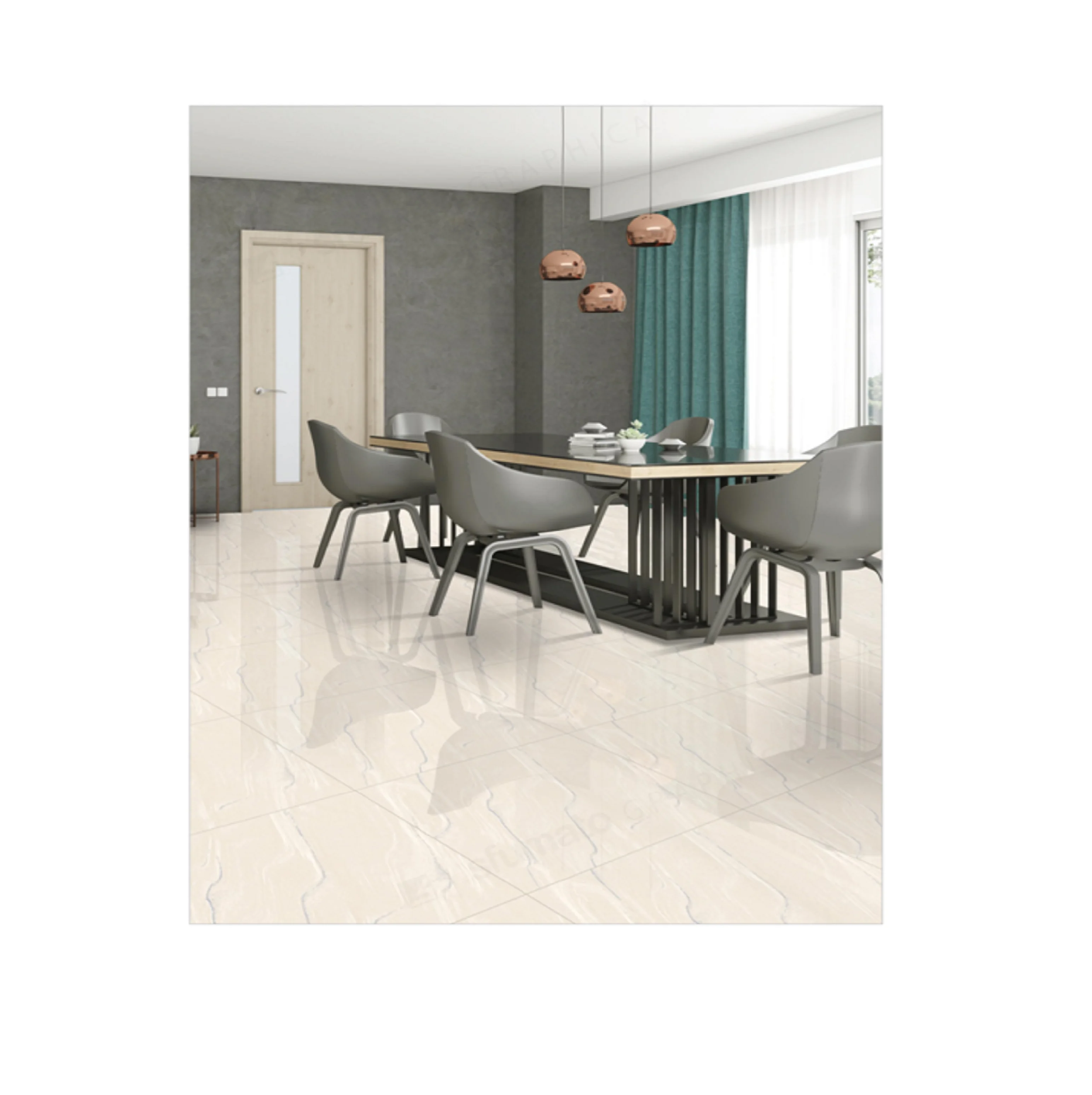 600x600mm polished nano floor tiles decorative designs hot selling best export rate