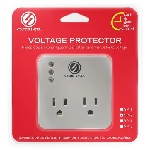 Voltage Regulators VOLTDEFENDER SP-2 with 2 Outlets