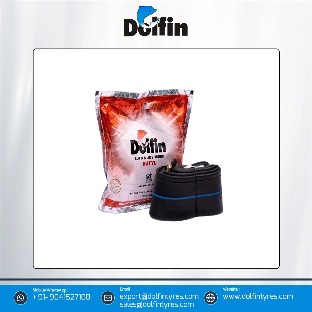 Bulk Selling Dolfin Butyl Car Bias Inner Tubes Size 4.50 -12/5.65-12 for Bias Car Tires at Reasonable Price from India