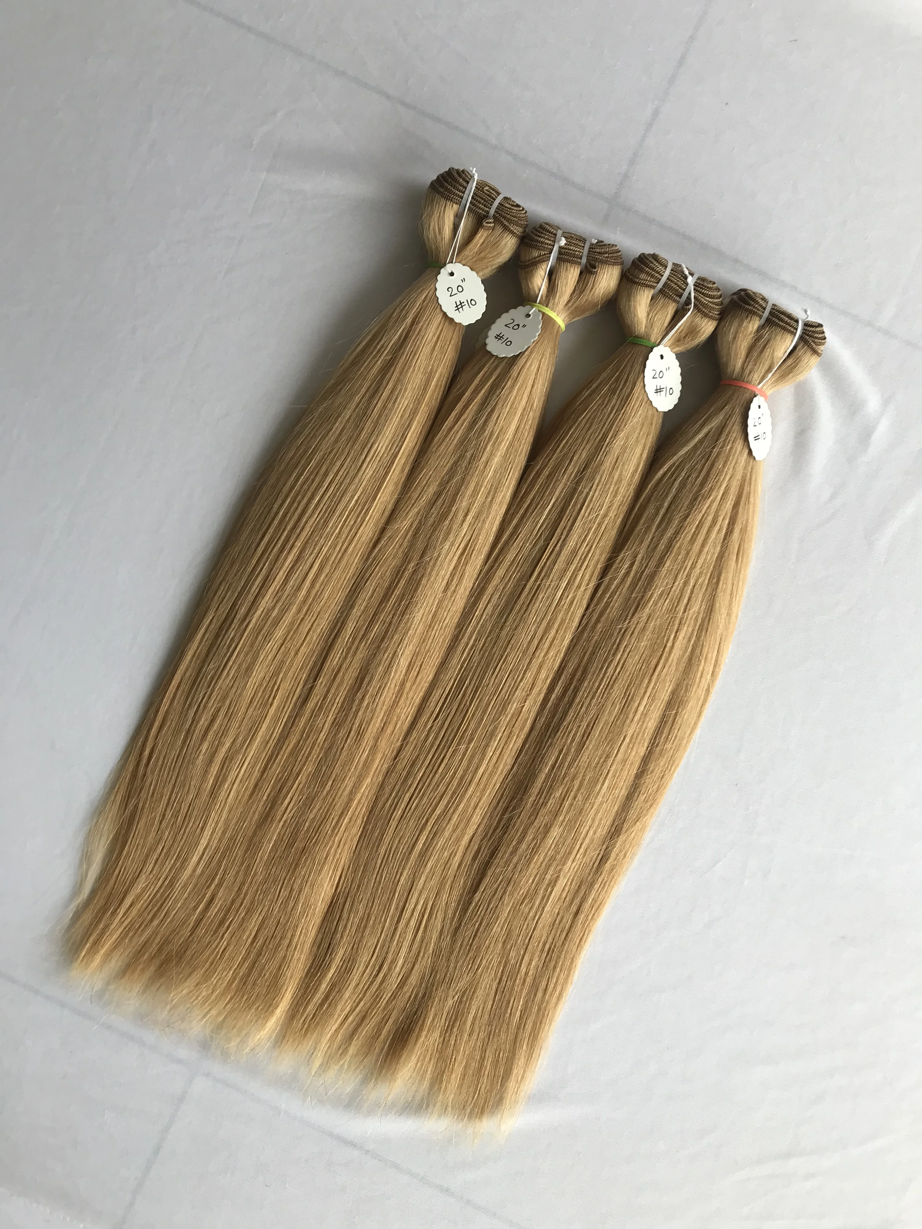 Top Grade Quality 20' #10 Straight Cambodian Mink Indian Temple Remy Virgin Human Extension Soft Raw Indian Supplier 100%