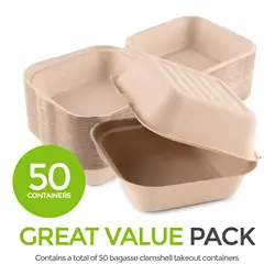 Blister Packing Freezer Safe Food Takeout Food Containers With Logo