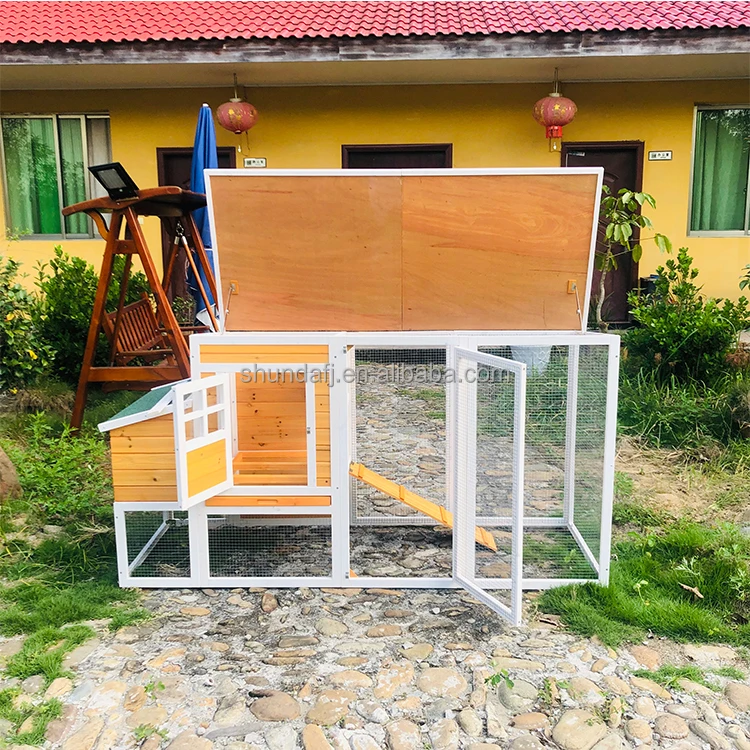 SDC033-01 Large Wooden Chicken Coop 	wooden Poulailler