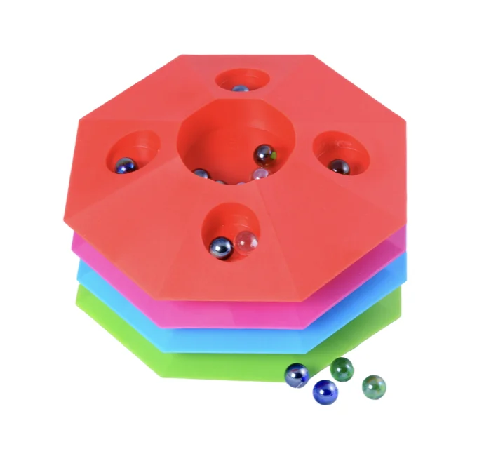 Angel Toys Marble Game Super Diameter 22cm In 4 Bright Colors Including Marbles Top Kids Toys EU Wholesaler Outdoor Games