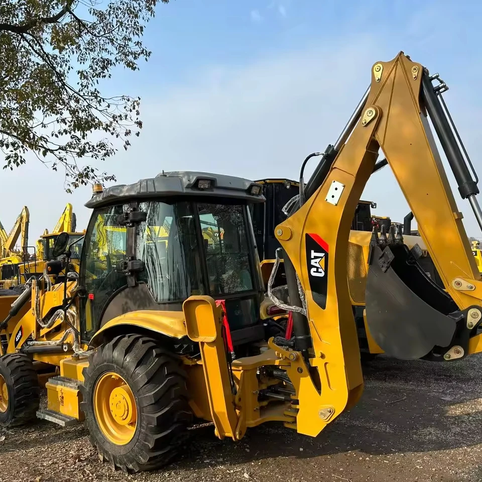 Оригинальный японский погрузчик cat 420F Подержанный 428 416 430D экскаватор