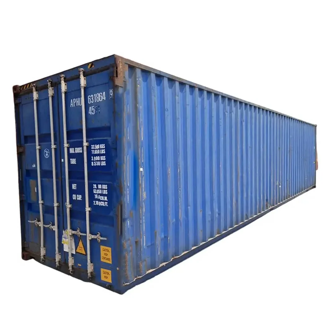 20GP 40GP 40HQ Empty Shipping Container Sea Container Used Dry Cargo Shipping Container