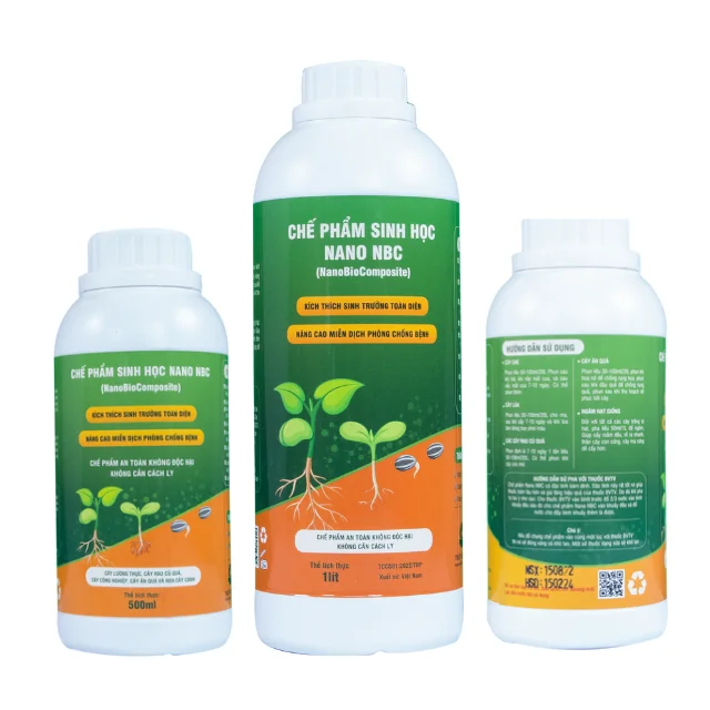 Композитная Высококачественная бутылка для биологических удобрений Nano Chitosan 500 мм, Произведено во Вьетнаме