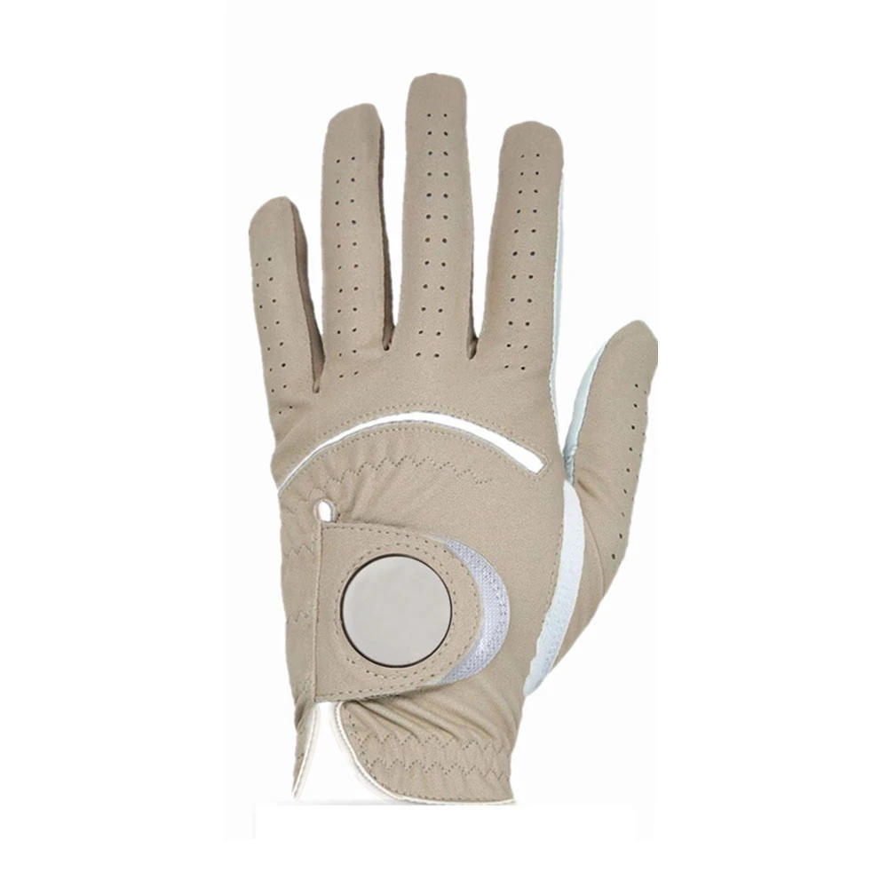 2024 Custom Logo golf gloves  high quality Leather Anti Slip Soft Breathable Golf Gloves Men Premium Light Weight Golf Gloves