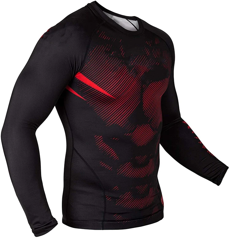 Mma компрессионная рубашка Rashguards Rash Guard для Bjj