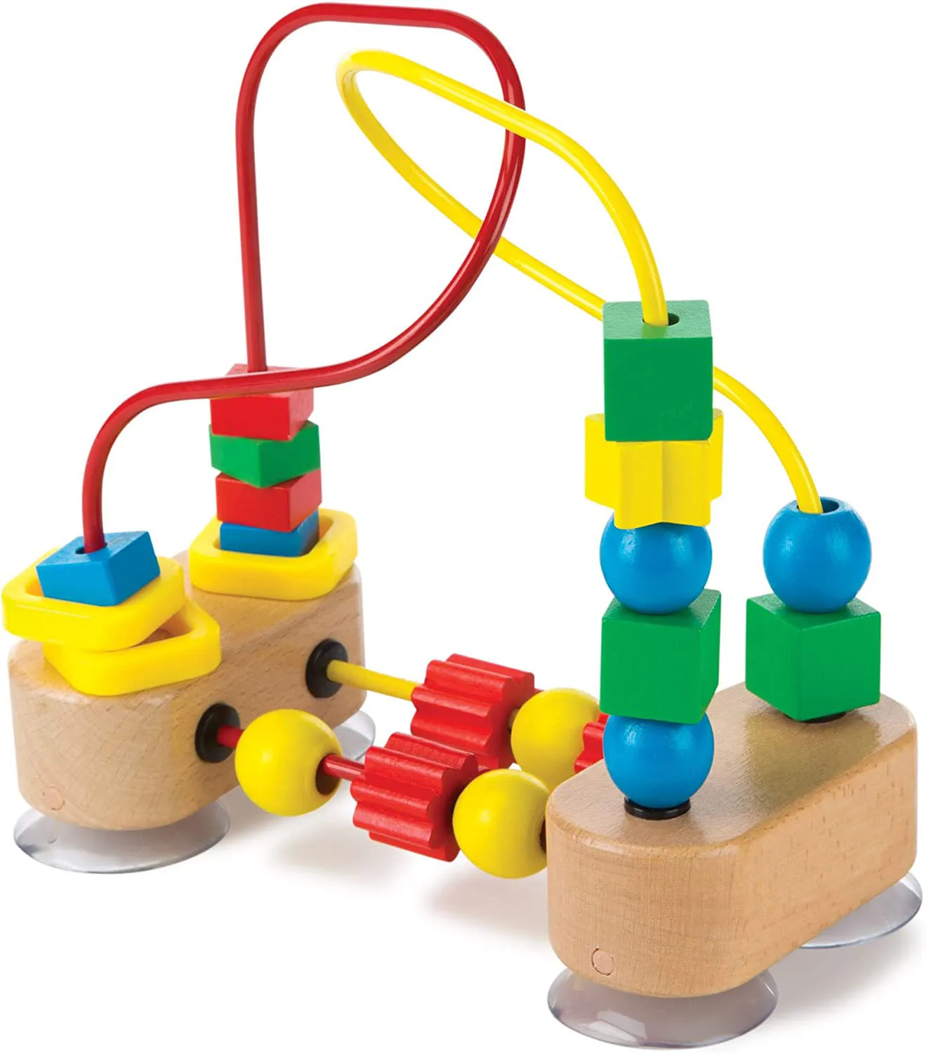 Bespoke Low MOQ Colorful Wooden Toys Bead Maze For Toddlers And Babies