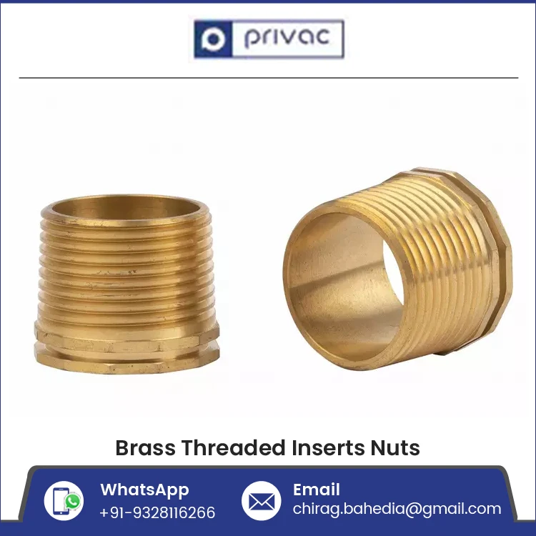 Customized Knurled Metal Brass Threaded Inserts Nut
