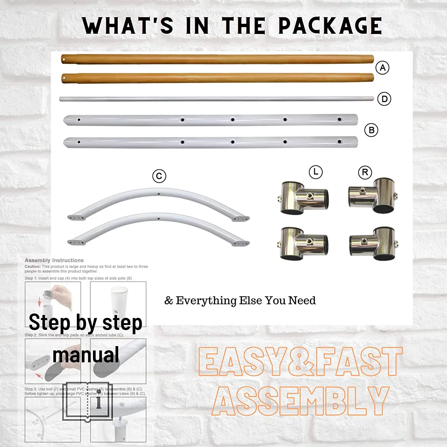 Balance Ballet Barre Portable for Home Height Adjustable Bar for Stretch Pilates Dance or Active Workouts