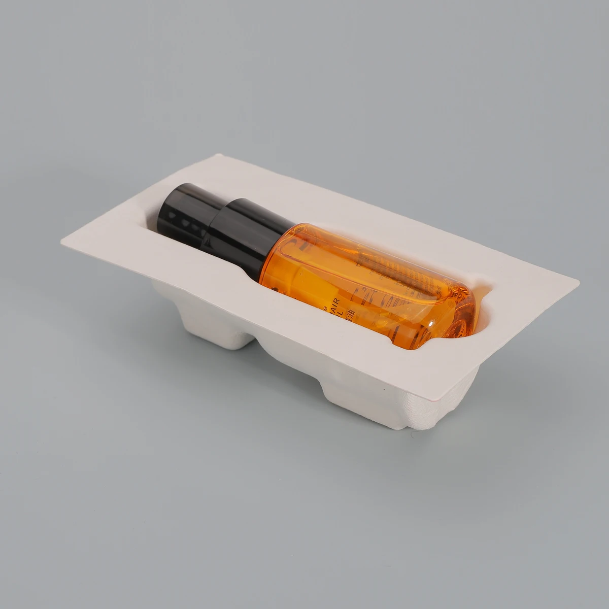 High-grade wholesale thermoformed recycled tray cosmetic packaging for serum bottle cosmetic paper box custom logo