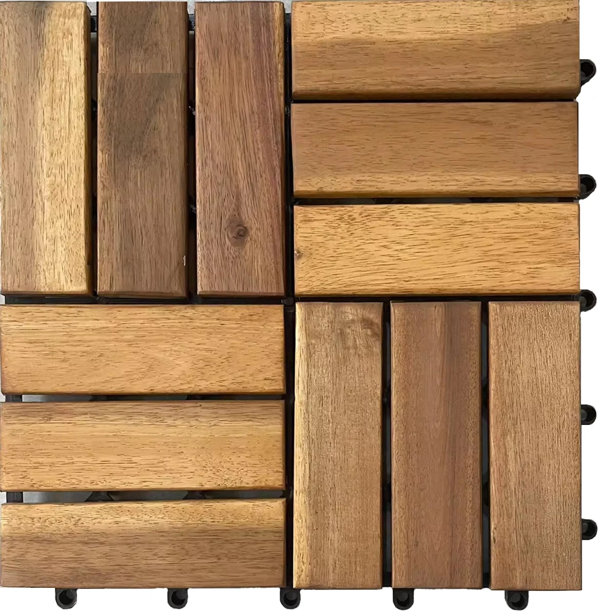 Super hot item HP-12SVN flooring wood texture solid wood tile for home decoration balcony/entry floor tile
