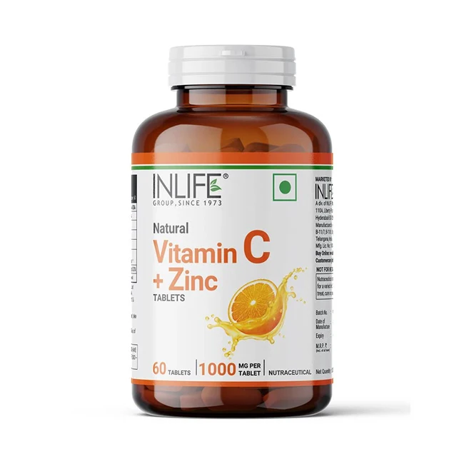 Inlife Amla Zinc Natural Vitamin C Supplement Daily Health Regimen Capsules Unlocking Wellness Secrets