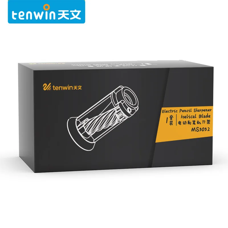 Tenwin 5058-Заводская канцелярская дешевая цена электронная точилка для карандашей вместо лезвия ножа изделия 8028 8038