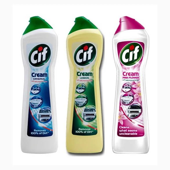 Premium Quality Wholesale Supplier Of Cif Detergents Cream Surface Cleaner For Sale