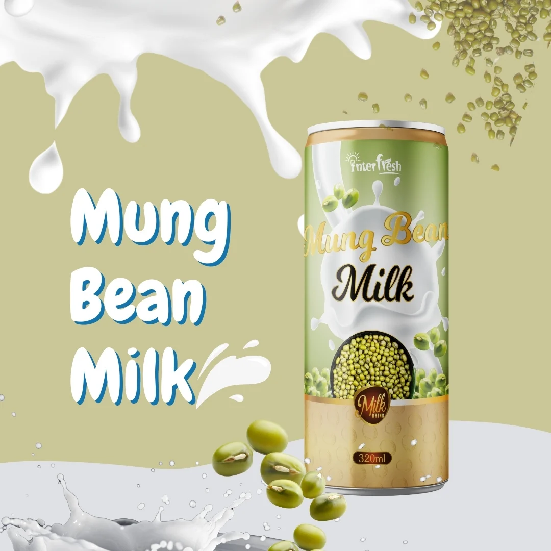 Manufacture Beverage Product Nut Milk Mung Bean Milk Drinks Healthy Food Frink Dairy Milk Private Label