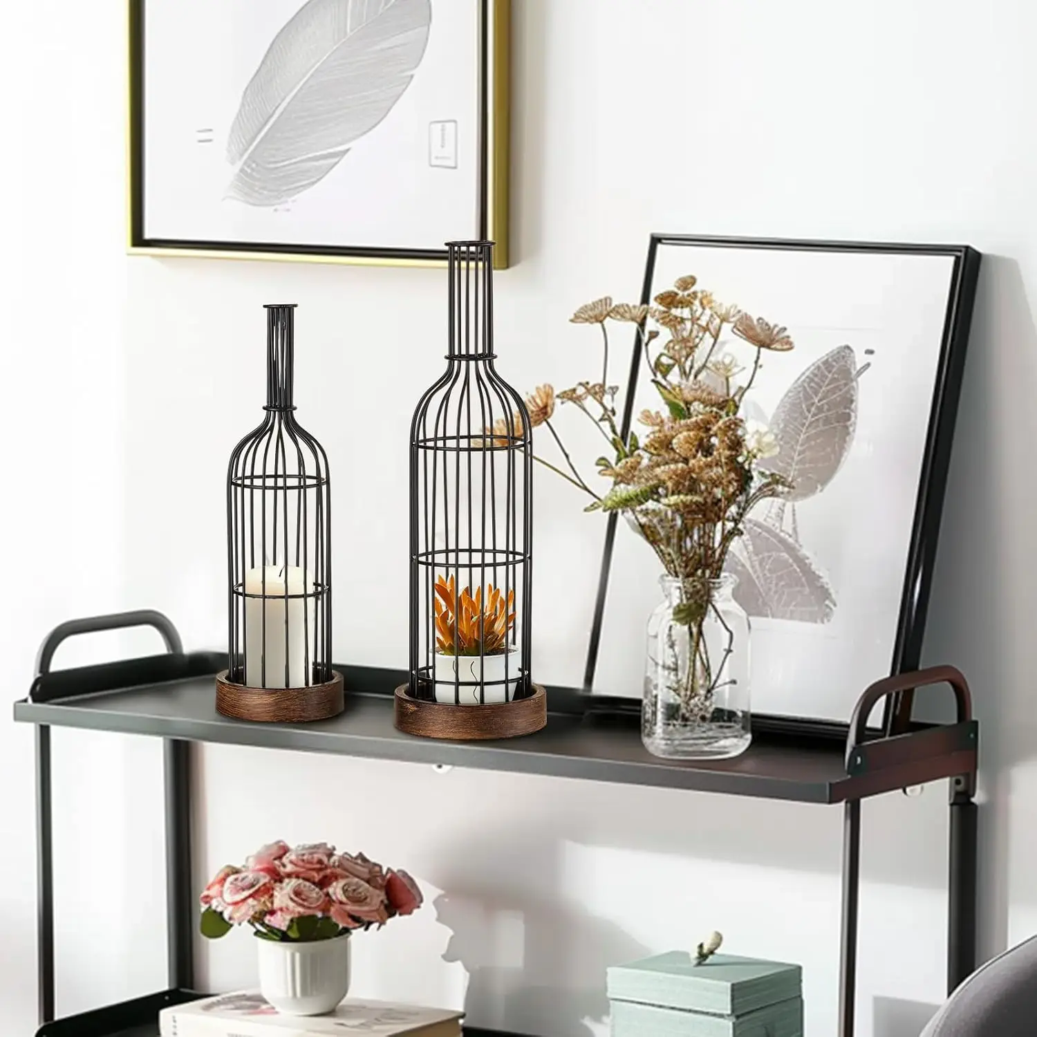 Hot Selling Christmas Wooden Candle Holders from India Best-Selling Christmas Candle Jars for Holiday Decorations Premium Wood