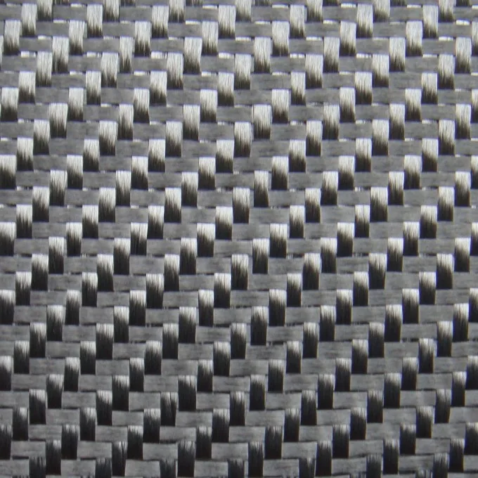 graphite metallic fiberglass woven fabric