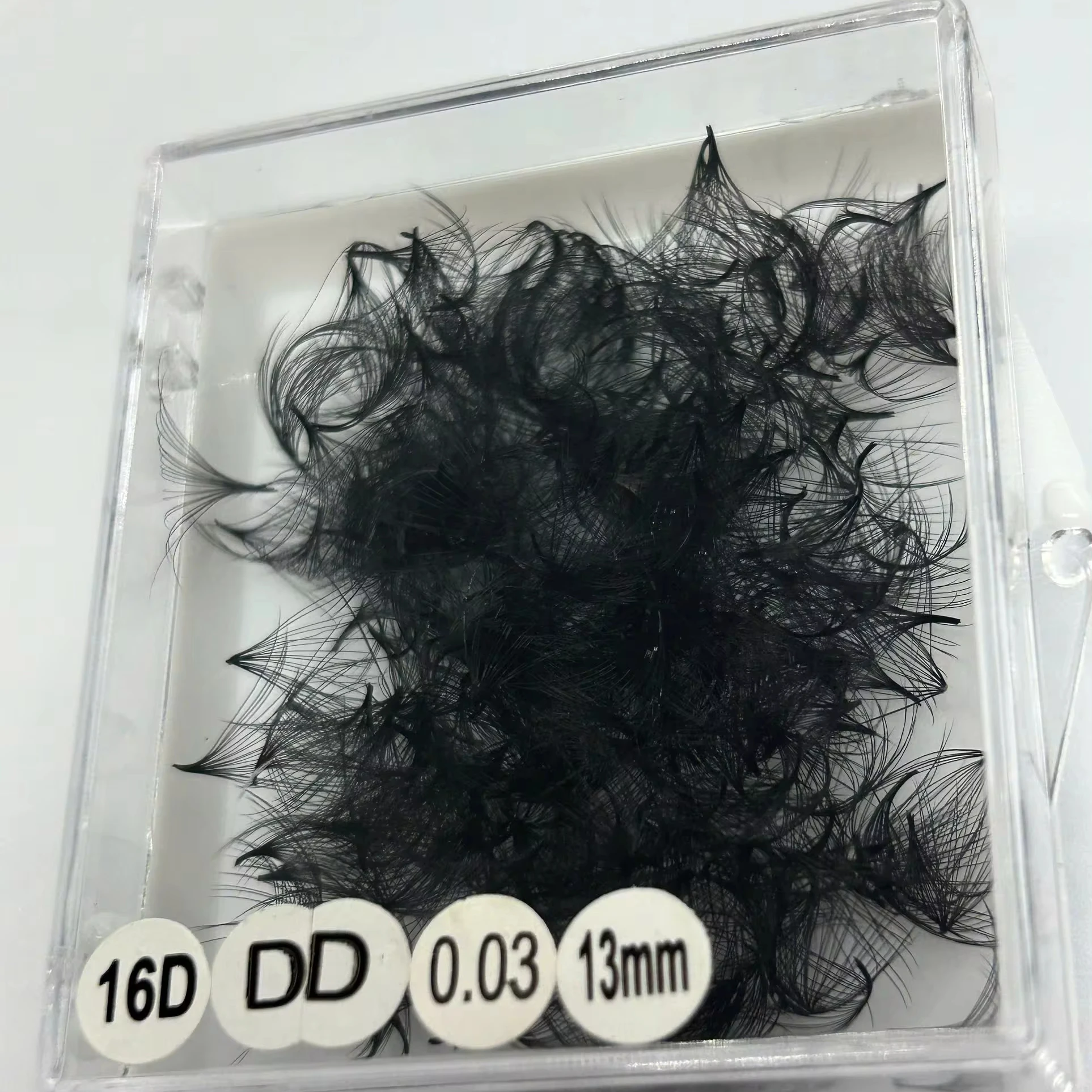 DD Curl Wholesale professional premade fans lash supplier 16D hair extension machine  lash extensions pre made fans loose volume