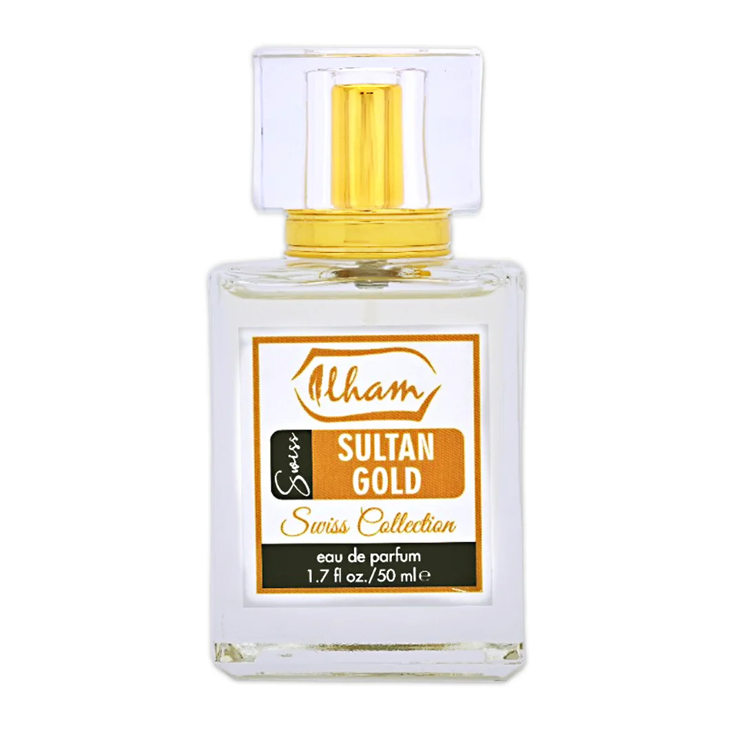 ILHAM SULTAN GOLD SWISS COLLECTION PERFUME (50 ML)