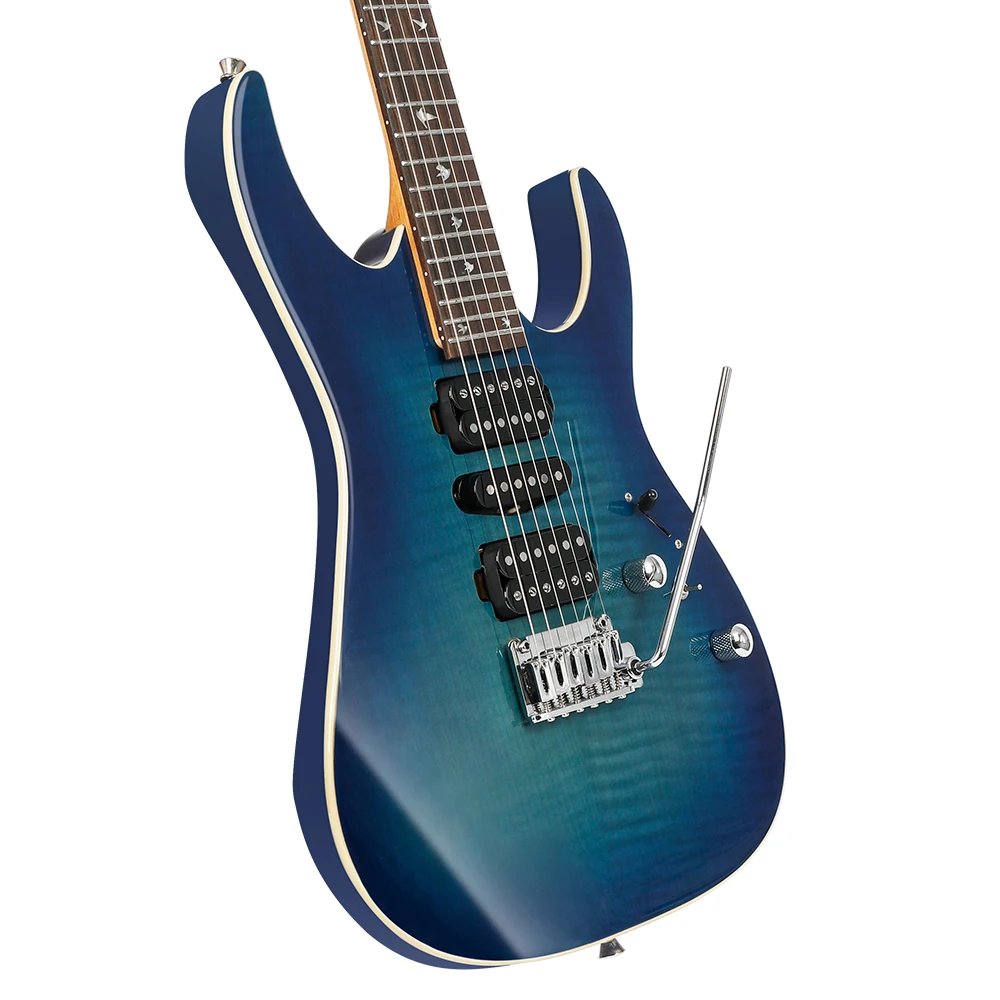 D-240 New acoustic electric guitar high quality guitare solo electric Low Price  blue and red electric guitar