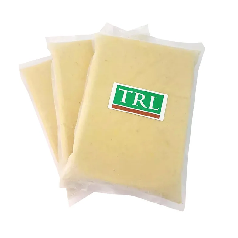 Лидер продаж в Малайзии, желтая замороженная Толстая паста Musang King Durian, вес 2 кг, в вакуумной упаковке, сладкий и кремовый в блоке