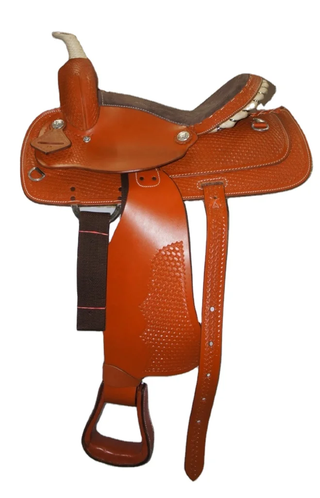 Best Quality OEM Selling DD Leather Western Leather Saddle Western Horse Saddle High Quality Wholesale and Bulk Horse Saddles
