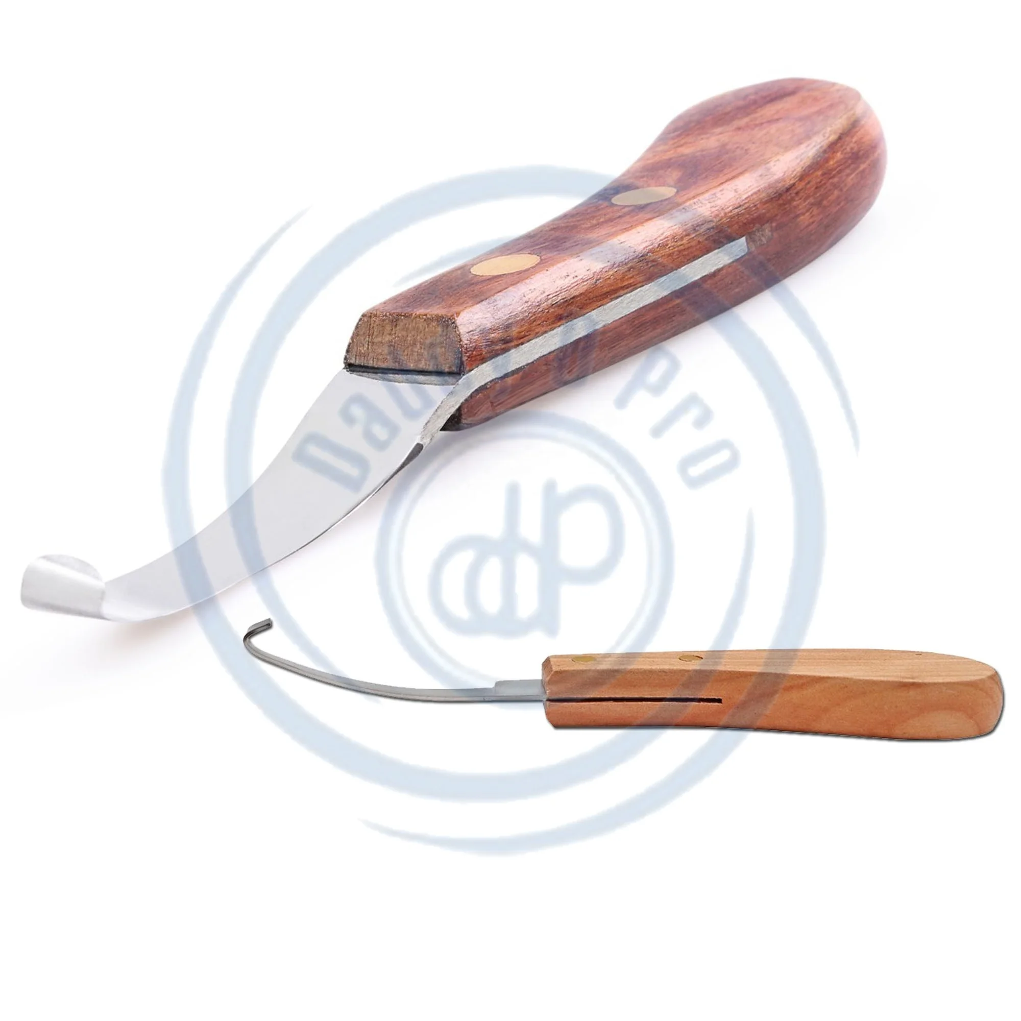 Stainless Steel Planetary Instrument Farrier Hoof Knife Trimming Knife for Horse Cattle Made by Daddy D Pro