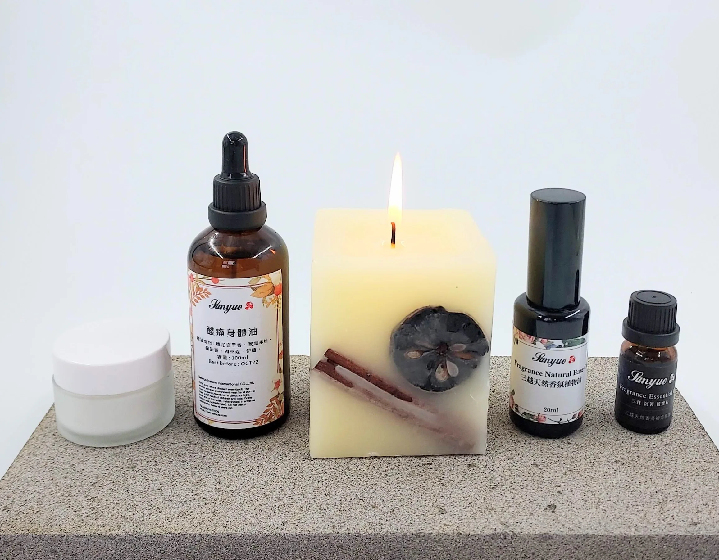 All-round massage oil