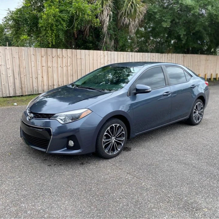 Подержанный toyota Corolla Бестселлер автомобиль левый руль 1 2 T белый автоматический хорошее качество дешево для продажи 2014