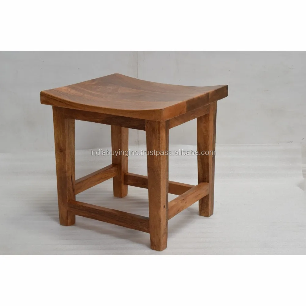 Latest Design Solid Wooden High Quality Industrial Small Bar Stool Table for Home Bar Hotel Restaurant at Reasonable Price