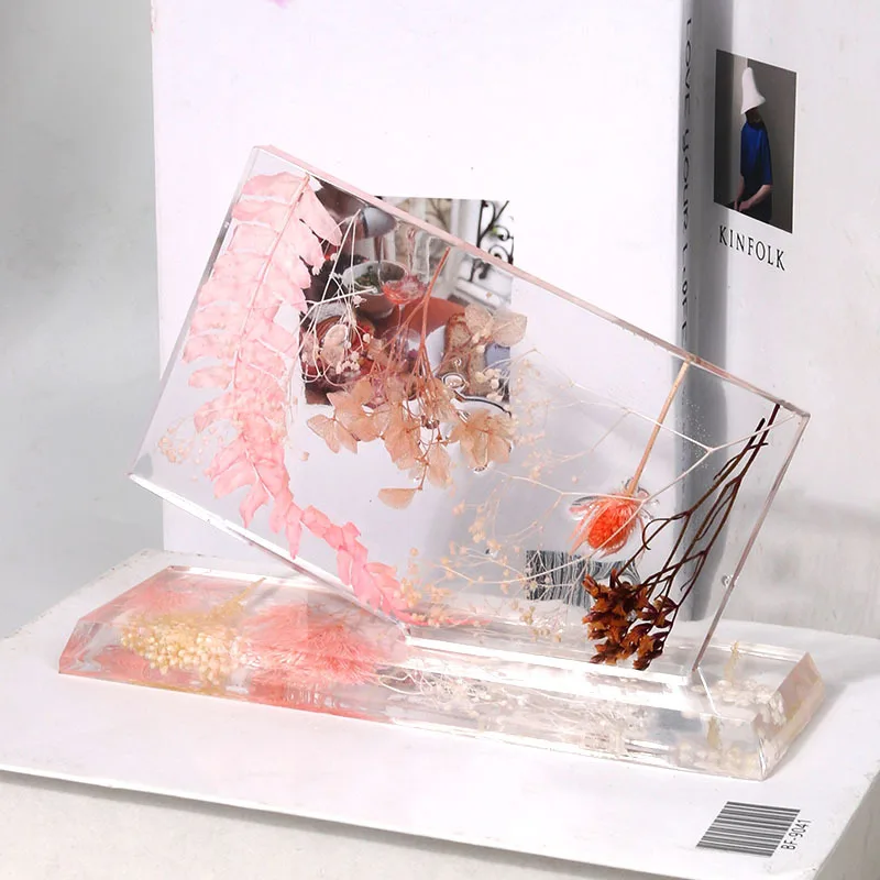 Creative diy dripping mould a variety of hotel signage silicone mould resin ornaments picture frame display card