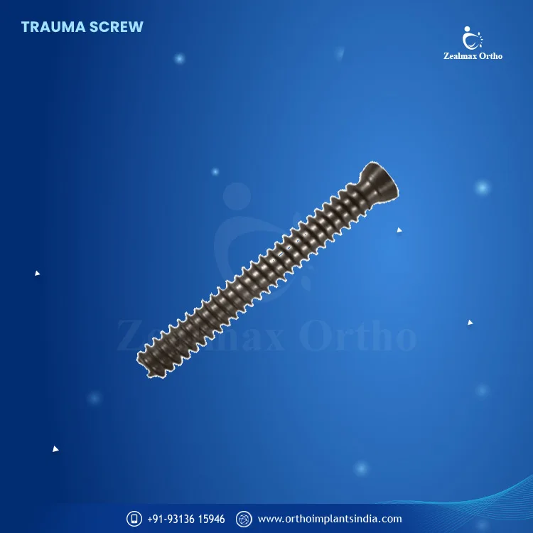 Zealmax Ortho Titanium Orthopedic Trauma Implants High Quality Cannulated Bone Screw