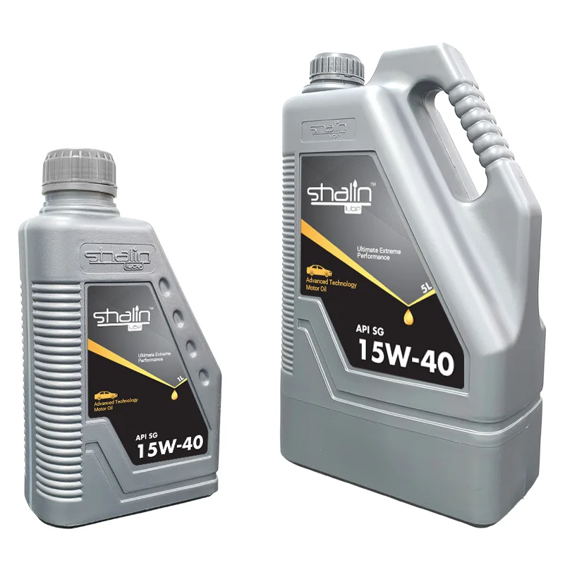 Shalin SAE 15W40 SG  motor oil for cars  petrol engine oil from Dubai virgin base oil