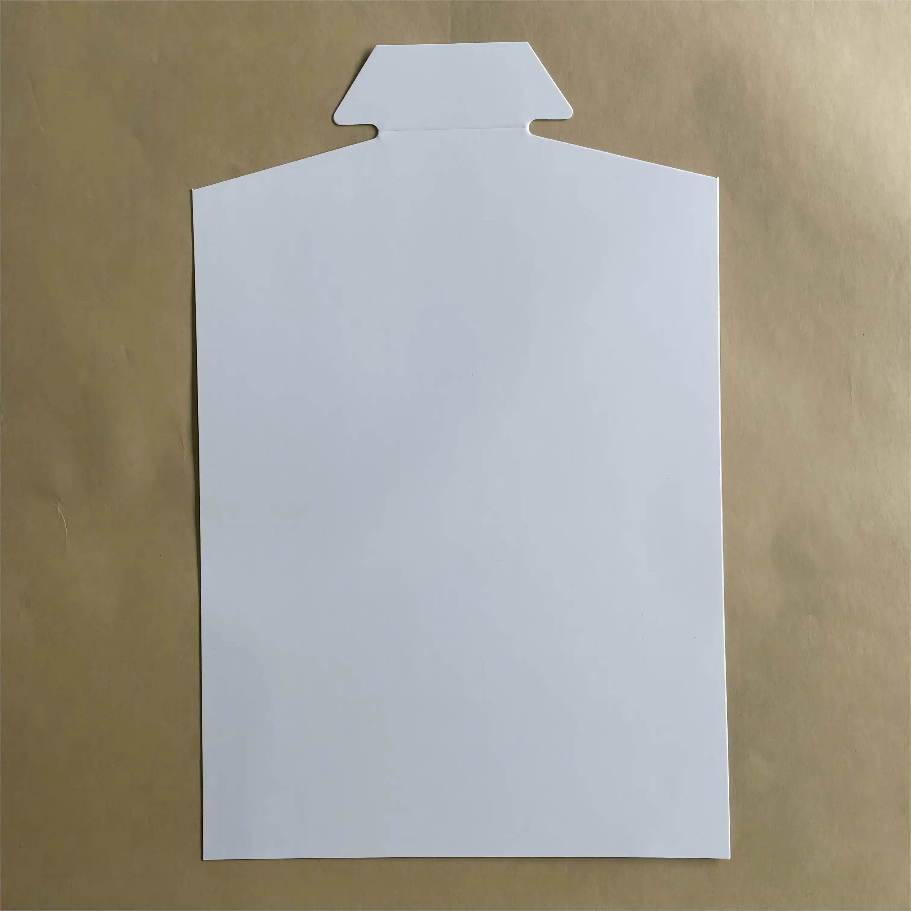 Factory Direct Garment Accessories Shirt Cardboard Shirt Support Shirtboards Paper Rectangle Customizable Support Kit for Shirts