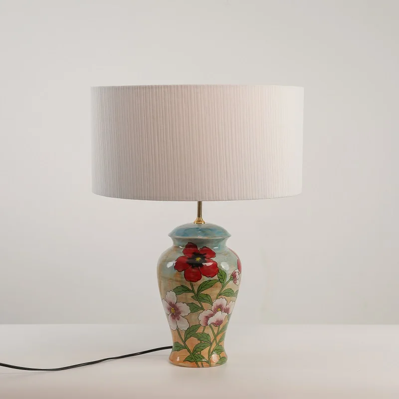 Hot Item Fabric Lampshade Lights Pendant Lamp Shade for Decoration Lampshade Table Lamps Made by Vietnam FBA Amazon