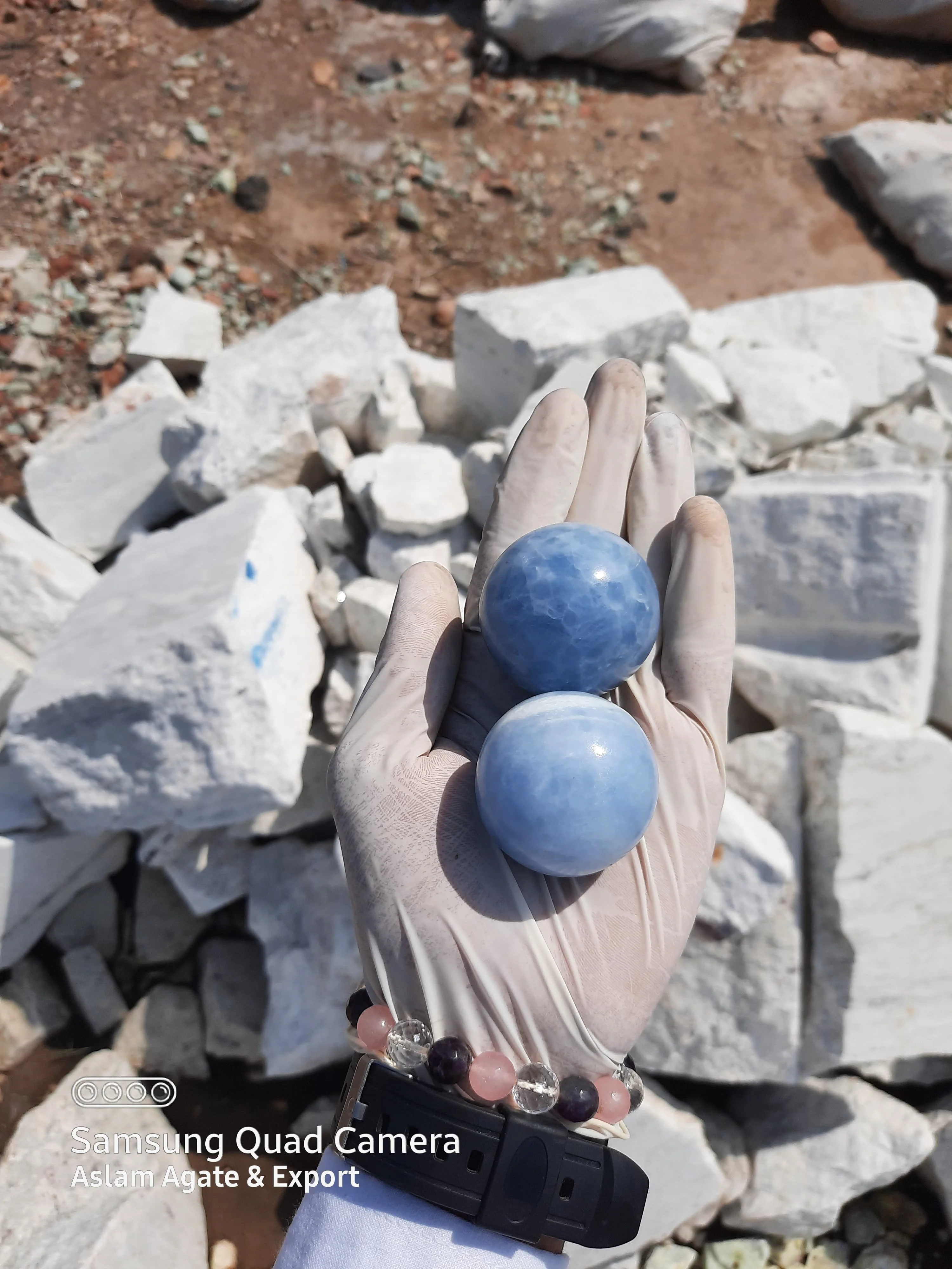 New arrivals gemstone balls natural quartz light blue Calcite  crystal sphere for home decoration and Meditation