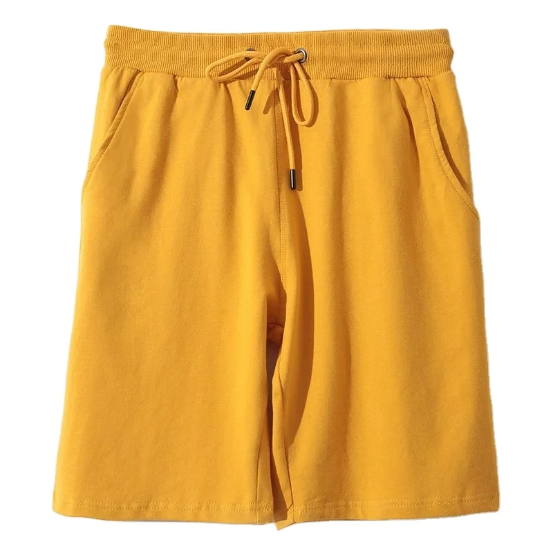 High Quality Men Short with Drawstring Latest Fashion and Fleece Shorts Plain Dyed Casual 100% Cotton Woven OEM Designs Welcomed