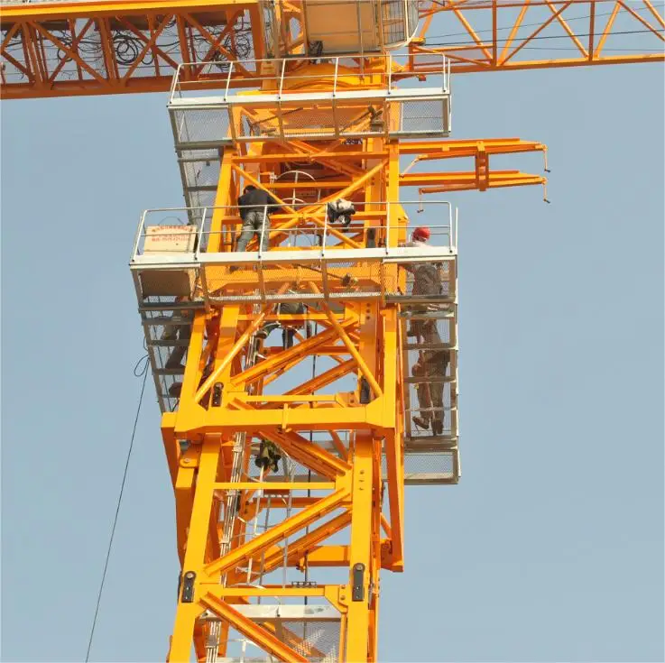 CE Certificate Flat top Construction Crane Tower QTZ125 PT6015-8