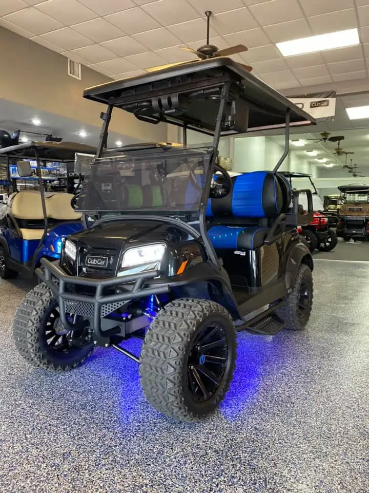 Factory Supply Wheel Drive Electric Lifted Golf Cart Hunting Electric Car Powerful 5KW AC Motor Controller Electric Golf Cart