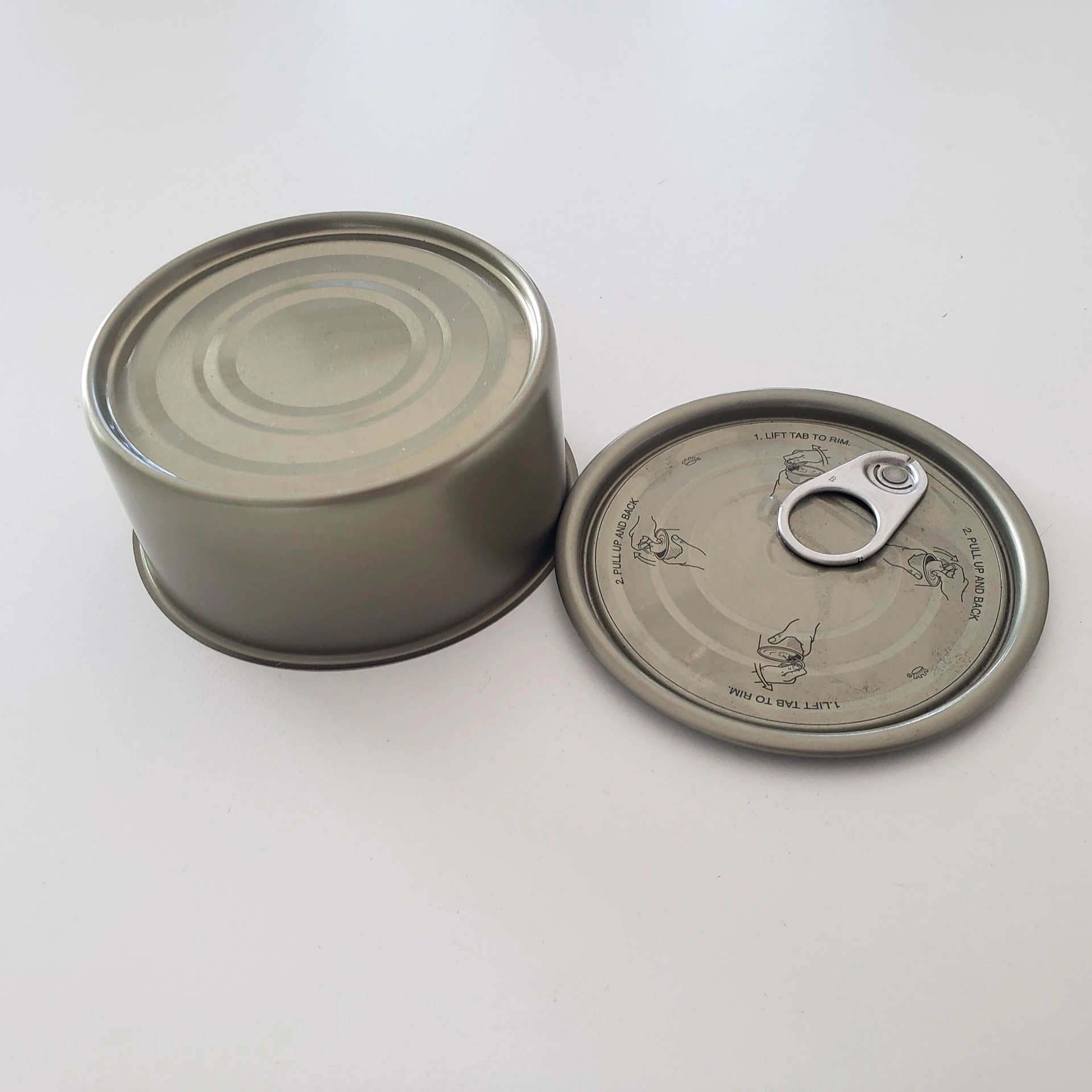 Лучший предлагается цена за комплект из двух штук круглый консервы с 4 до 6 видов цветов 2 штуки банок мясо Доставка из Вьетнама тунец консервы