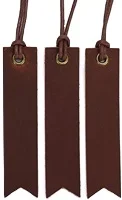 Leather Bookmark Handmade  Genuine Leather Book Marks  Perfect Bookmark for Men Women and Kids | Great Idea for Leather Gifts