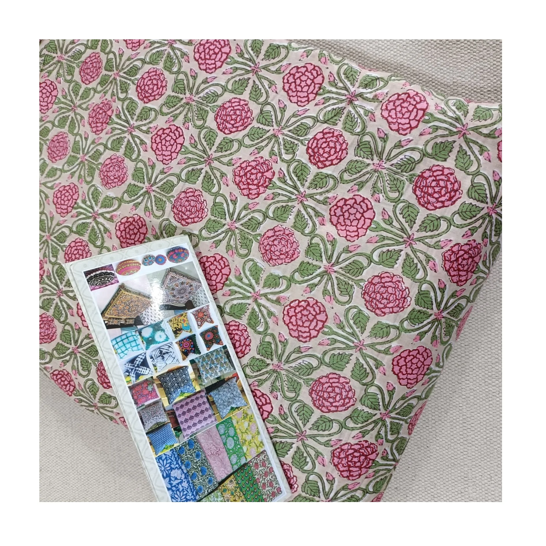 Most Selling Breathable Comfortable Dress Material Pure Cotton Fabric for Garments Dress Making from India