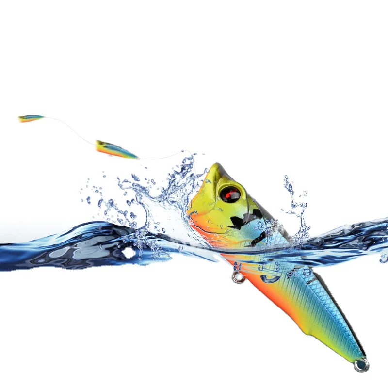hunt house saltwater fishing lure 70mm 10g floating water hard popper lure popperPopul