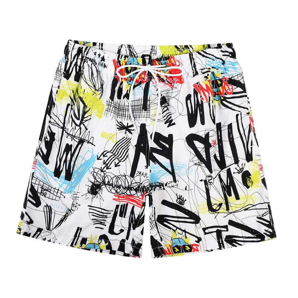 Summer Fashion Printing Sublimation Shorts Mesh Shorts Mens Elastic Waistband Shorts made in Pakistan