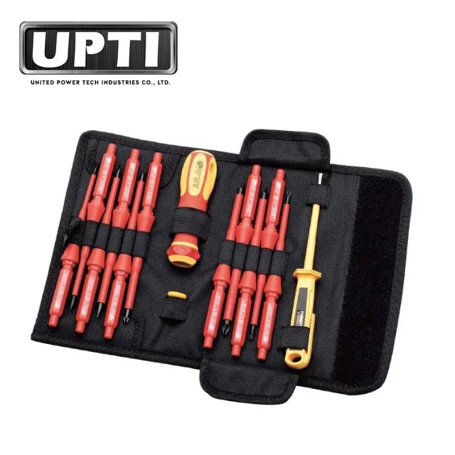 Сделано в Тайване высококачественные профессиональные инструменты VDE 14 шт. 1000 В сменная ручка изолированный набор инструментов